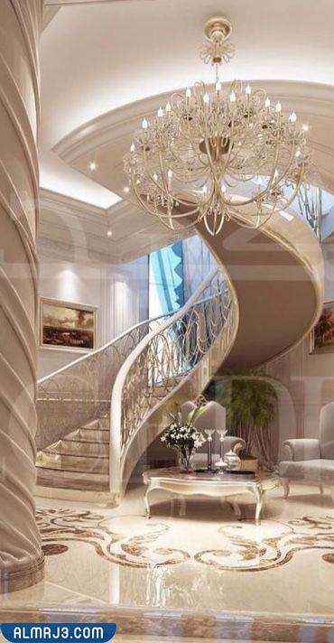 مداخل بيوت من الداخل مع درج