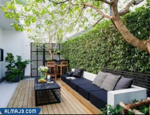 أفكار ديكورات مقاعد للجلسات الخارجية