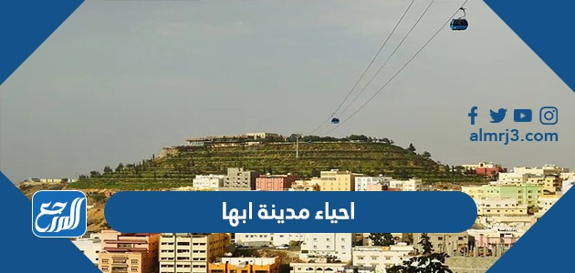 احياء مدينة ابها