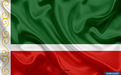 العلم الشيشاني شفاف مع القماش PNG