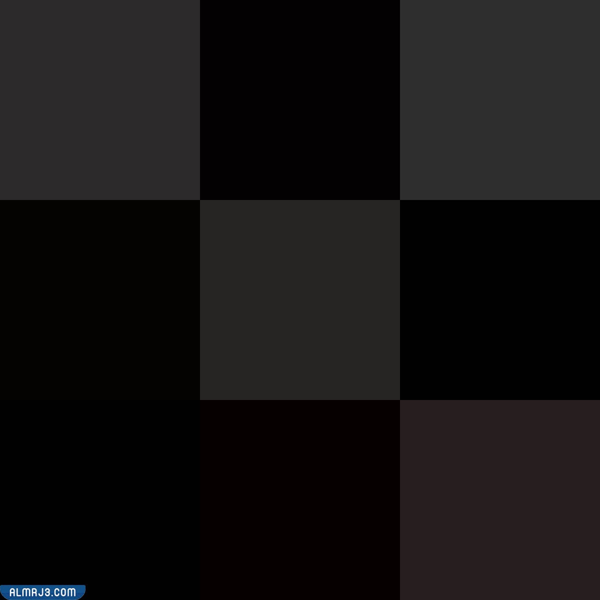 اللون الأسود