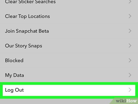 النقر علىتسجيل الخروج" Log Out"
