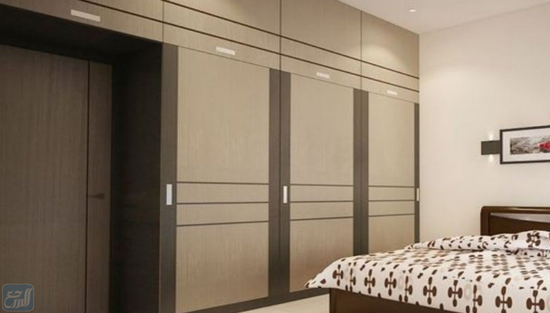 بالصور خزائن ملابس بالحائط مودرن