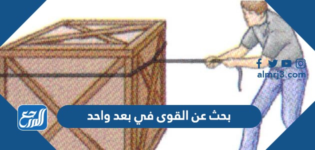 بحث عن القوى في بعد واحد