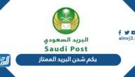 بكم شحن البريد الممتاز داخل وخارج المملكة