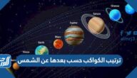 ترتيب الكواكب حسب بعدها عن الشمس