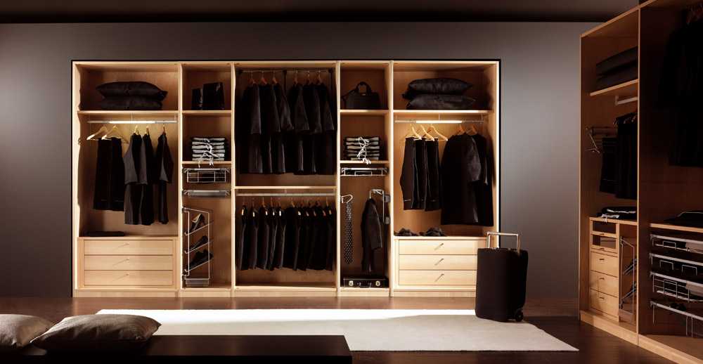تصاميم خزائن ملابس بالحائط من الداخل