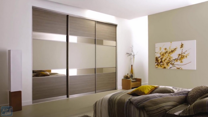 تصاميم خزائن ملابس بالحائط مودرن بالصور
