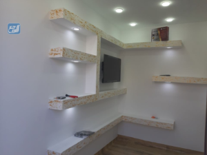 جبس للتلفزيون ديكورات شاشات جبس بورد 2022