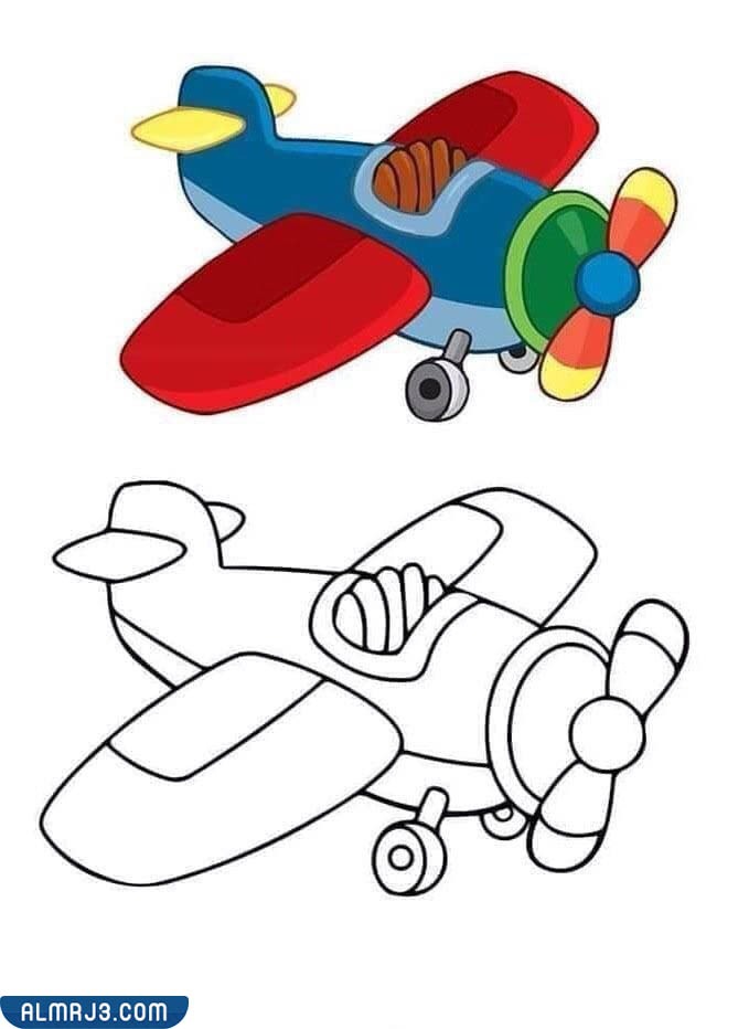 رسومات تلوين مع النموذج