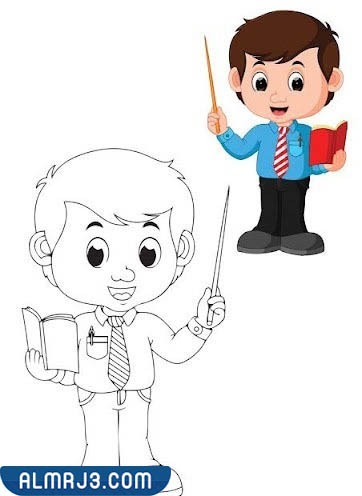 رسومات تلوين مع النموذج