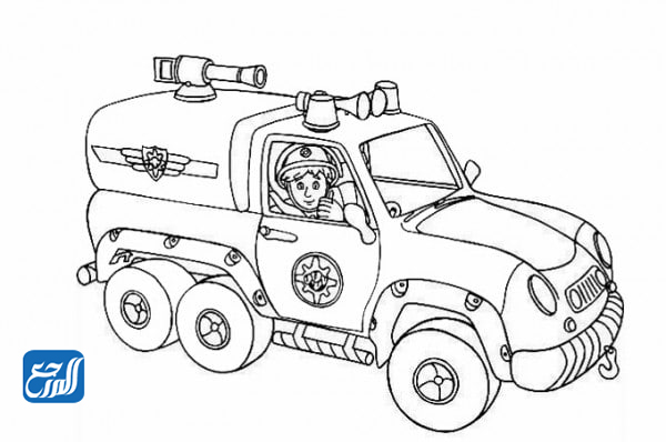 رسومات عن الدِّفَاع المدَنيِّ للتلوين 2022 جاهزة للطباعة