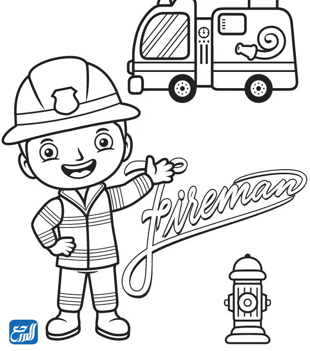 رسومات يوم الدفاع المدني 2022