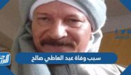 سبب وفاة عبد العاطي صالح
