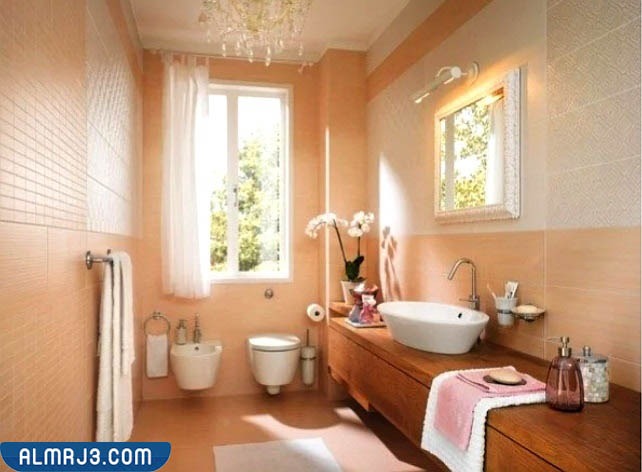 صور أحدث ألوان دهانات الحوائط - اللون المشمشي الفاتح