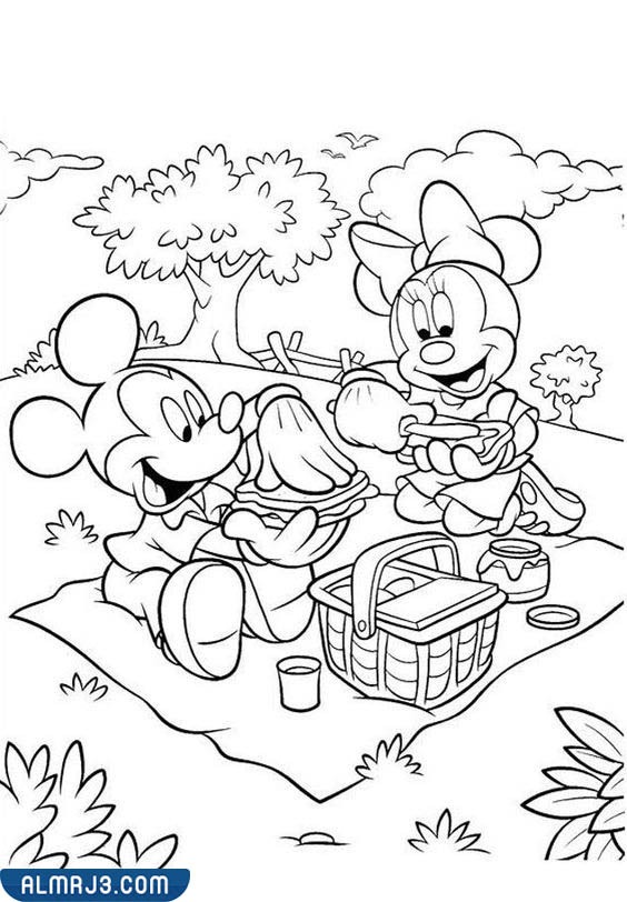 صور شخصيات كرتونية للتلوين