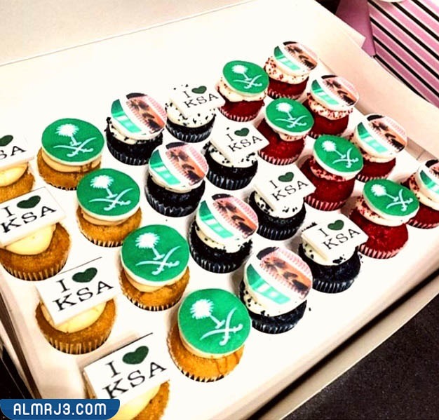 صور متنوعة لكيكة يوم التأسيس السعودي
