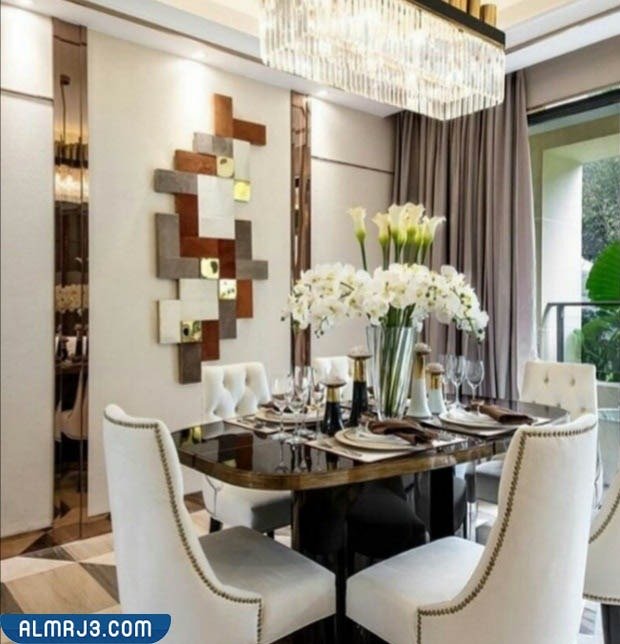 ألوان دهانات حوائط غرف السفرة