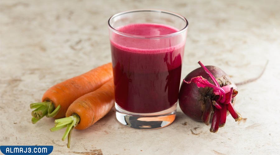 طريقة تحضير عصير الشمندر والجزر