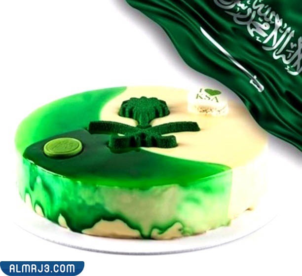 طريقة صنع قالب كيكة متوسط ليوم التأسيس