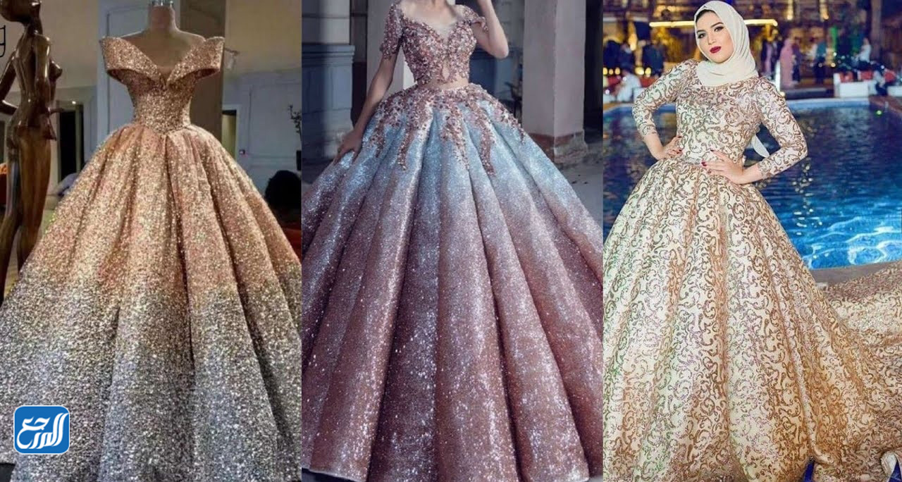 فَساتِين سَّهْرة طويلة منفوشة 2022