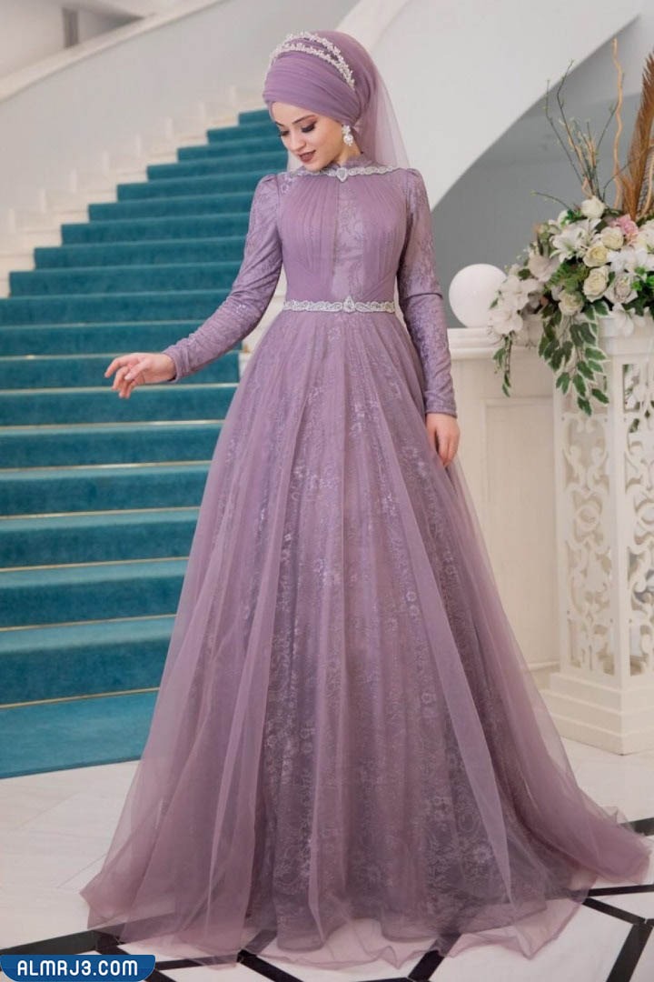 فساتين سهرة فخمة ورَاقية للمحجبات