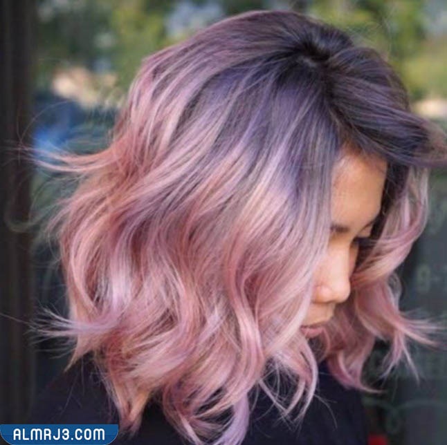 كتالوج اسماء الوان صبغات الشعر بالعربي - اللون اللافندر الوردي
