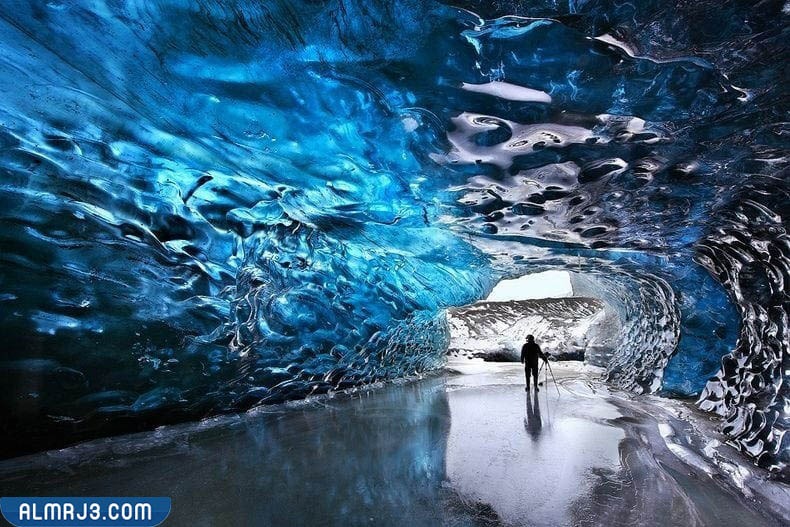 كهف Skaftafell Ice Cave في أيسلندا