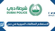 كيفية الاستعلام المخالفات المرورية في دبي 2026