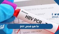 ما هو فحص pcr ومتى يجب اجراءه