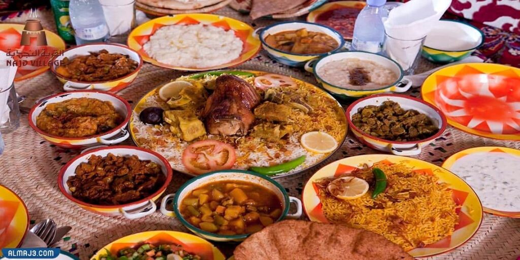 مطعم القرية النجدية في الرياض