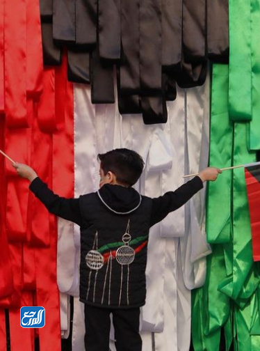 ملابس العيد الوطني الكويتي للأطفال 