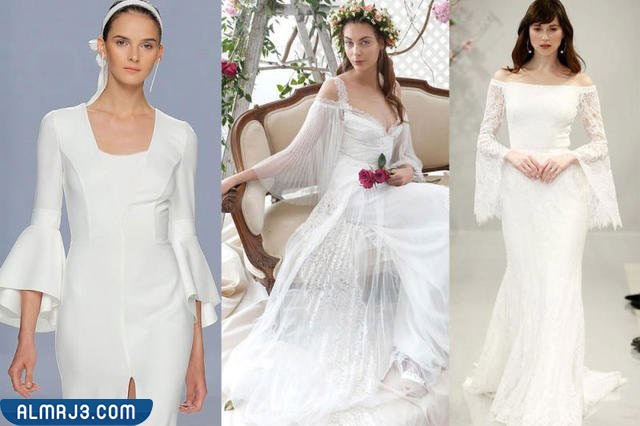 موديلات فساتين سهرة بيضاء 2022