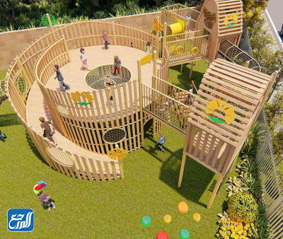 تصميم استراحة بسيطة للأطفال