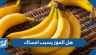هل الموز يسبب امساك ، فوائد الموز ومحاذيره هل الموز يسبب امساك ، فوائد الموز ومحاذيره
