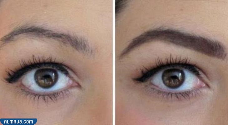 وصفات لإنبات شعر الحواجب في أسبوع