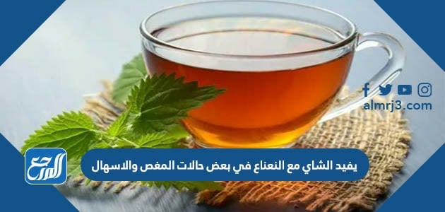 يفيد الشاي مع النعناع في بعض حالات المغص والاسهال
