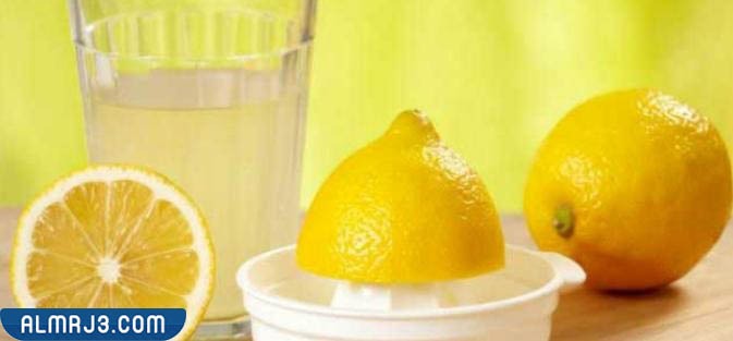 اي حامض عصير الليمون