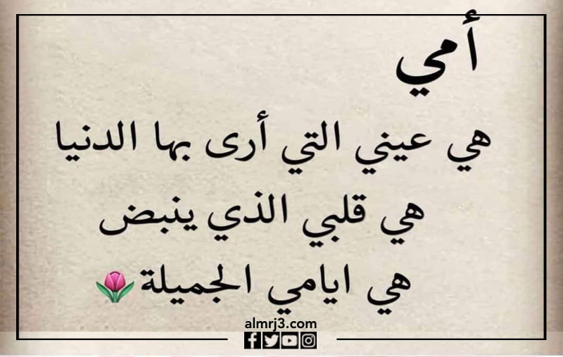 اجمل كلام عن الأم