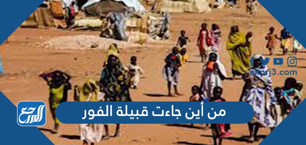 من أين جاءت قبيلة الفور