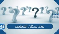 كم عدد سكان القطيف 2025