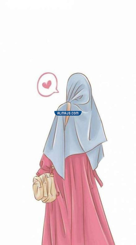 أجمل الصور بنات كرتون محجبات