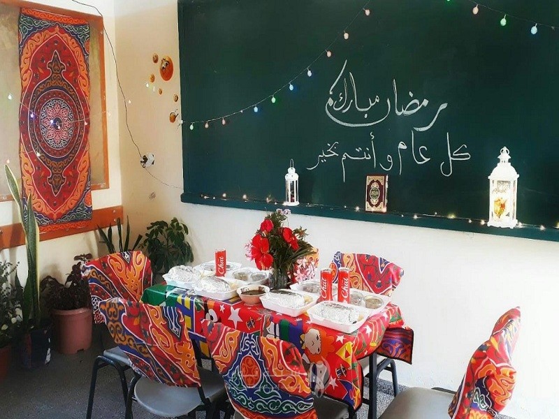 أفكار تزيين السفرة في رمضان