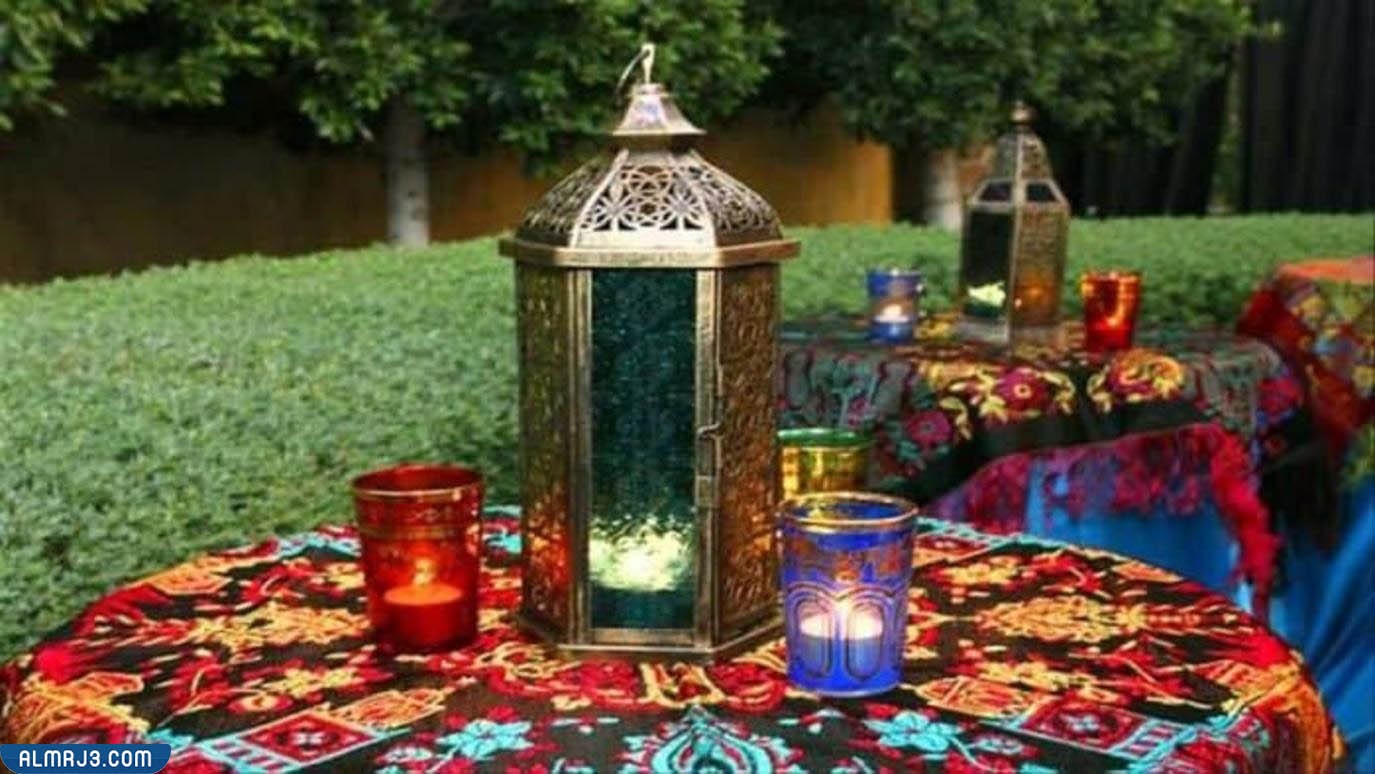 أفكار تزيين حديقة المنزل في رمضان