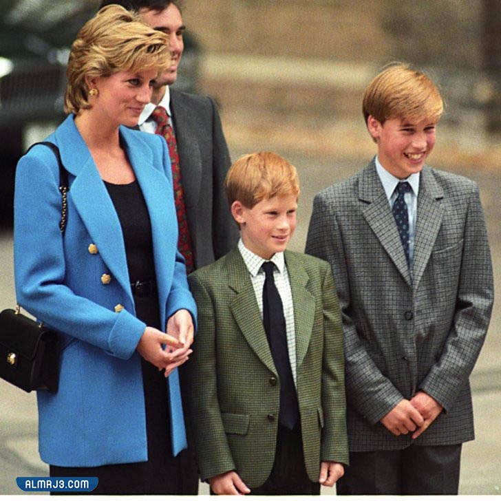 أولاد الأميرة ديانا