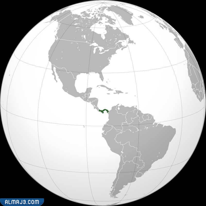 اين تقع بنما على الخريطة
