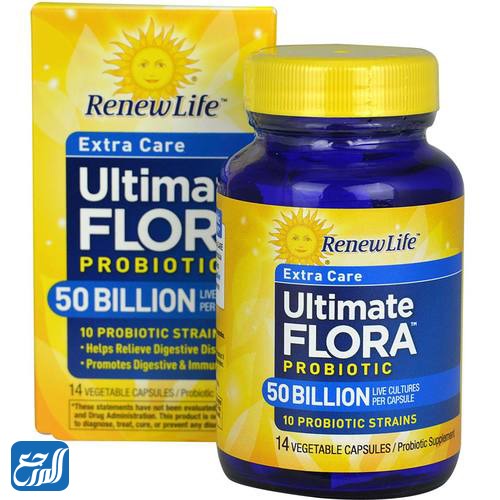 حبوب التيميت فلورا كريتيكال اكسترا كير Ultimate Flora Critical Extra Care