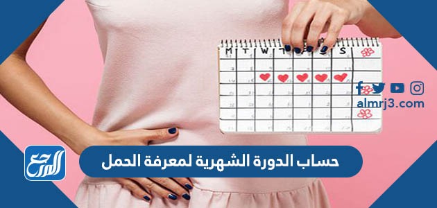 حساب الدورة الشهرية لمعرفة الحمل