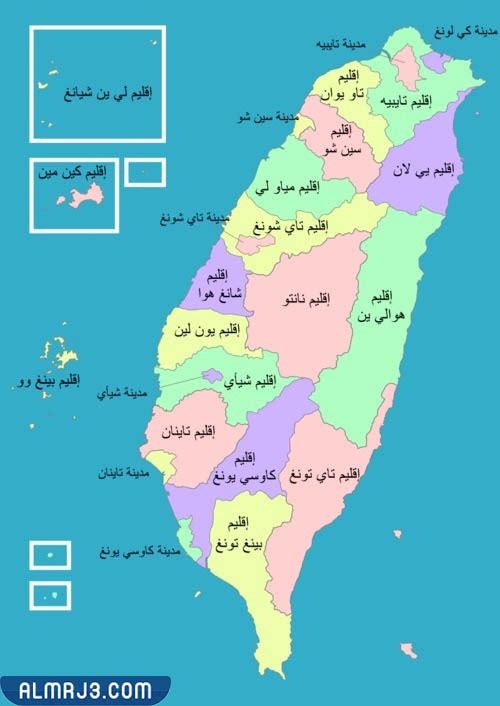 خريطة تايوان1