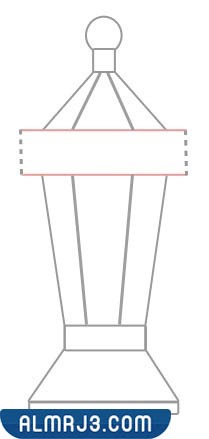 رسومات فانوس رمضان جاهزة للتلوين